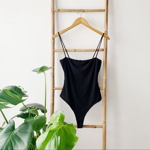 Fashion Nova Square Neck Cami Bodysuit